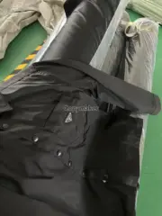 【原廠面料】PRA 23SS Re-Nylon 再生尼龍 三角標 長袖襯衫 風衣外套教練夾克：圖片 25