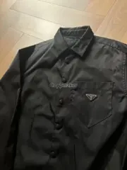 【原廠面料】PRA 23SS Re-Nylon 再生尼龍 三角標 長袖襯衫 風衣外套教練夾克：圖片 29