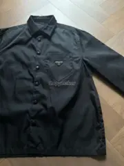 【原廠面料】PRA 23SS Re-Nylon 再生尼龍 三角標 長袖襯衫 風衣外套教練夾克：圖片 31