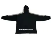 巴黎 BLC 22FW Sporty 刺繡Logo 雙鉤 拼接做舊 帽T 連帽衛衣：圖片 14