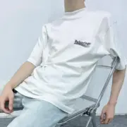 巴黎 BLC 22SS Political Campaign 可樂刺繡 波浪 短袖T恤 石灰白：圖片 4