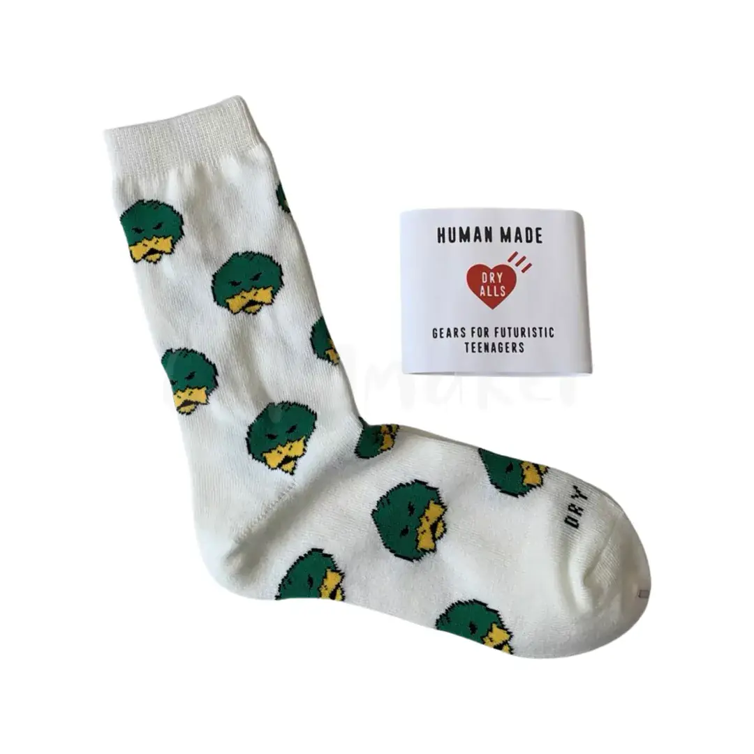 22SS HUMAN MADE 北極熊老虎鴨子法鬥 短襪 襪子 中筒襪 運動襪 長襪