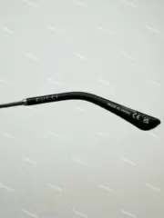 【現貨】【過驗】GUC 20SS GG0609OK 復古織帶琺瑯工藝系列 黑色半框 平光眼鏡光學眼鏡 無度數：圖片 12