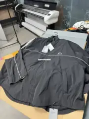 【預售】巴黎 BLC 25FW Tracksuit Loop 循環刺繡 單環 雙頭拉鍊衝鋒衣夾克外套風衣 寬鬆版型：圖片 12