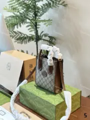 GUC Retro mini tote 經典老花 托特包相機包單肩包側背包斜背包琴譜包小包：圖片 8