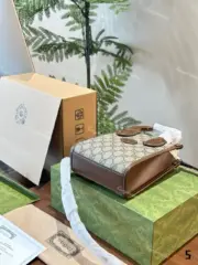 GUC Retro mini tote 經典老花 托特包相機包單肩包側背包斜背包琴譜包小包：圖片 10