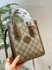 GUC Retro mini tote 經典老花 托特包相機包單肩包側背包斜背包琴譜包小包：圖片 12