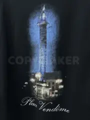 【現貨】巴黎 BLC x VOGUE 聯名 24SS 正面LOGO印花 背面燈塔 短袖T恤：圖片 13