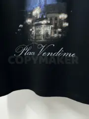 【現貨】巴黎 BLC x VOGUE 聯名 24SS 正面LOGO印花 背面燈塔 短袖T恤：圖片 14