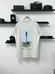 【現貨】巴黎 BLC x VOGUE 聯名 24SS 正面LOGO印花 背面燈塔 短袖T恤：圖片 18