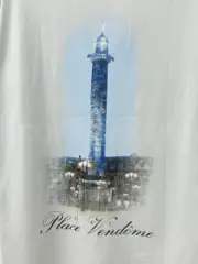 【現貨】巴黎 BLC x VOGUE 聯名 24SS 正面LOGO印花 背面燈塔 短袖T恤：圖片 19