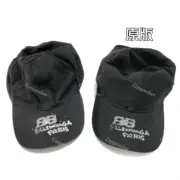 巴黎 BLC 23SS Hand Drawn Bb Icon 塗鴉潑墨 老帽鴨舌帽棒球帽帽子：圖片 5