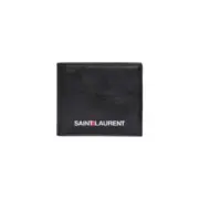 【預售】【福利回饋】SAINT LAURENT 聖羅蘭 YSL 經典字母logo 頭層牛皮 皮夾短夾錢包