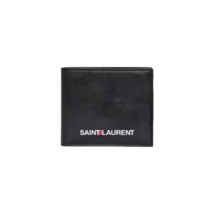 【預售】【福利回饋】SAINT LAURENT 聖羅蘭 YSL 經典字母logo 頭層牛皮 皮夾短夾錢包