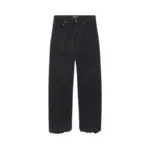 巴黎 BLC 21FW 素色全黑 做舊破壞磨破 牛仔褲休閒褲長褲