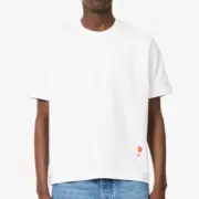 【預售】BV家 25SS 小火把刺繡  素色簡約 重磅 短袖T恤：圖片 5