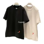 【預售】BV家 25SS 小火把刺繡  素色簡約 重磅 短袖T恤：圖片 6