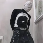 【現貨】【過驗】巴黎 BLC 22FW The Lost Tape 經典雙B字母logo 頭層牛皮 皮帶腰帶：圖片 2