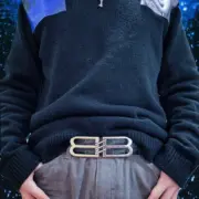 【現貨】【過驗】巴黎 BLC 22FW The Lost Tape 經典雙B字母logo 頭層牛皮 皮帶腰帶：圖片 5