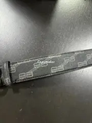 【現貨】【過驗】巴黎 BLC 22FW The Lost Tape 經典雙B字母logo 頭層牛皮 皮帶腰帶：圖片 8