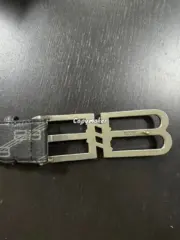 【現貨】【過驗】巴黎 BLC 22FW The Lost Tape 經典雙B字母logo 頭層牛皮 皮帶腰帶：圖片 11