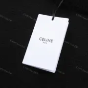 CELIN 22FW 素色小logo刺繡 圓領毛衣衛衣大學T長袖 針織：圖片 12