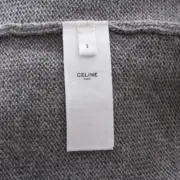 CELIN 22FW 素色小logo刺繡 圓領毛衣衛衣大學T長袖 針織：圖片 24