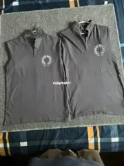 【現貨】【過驗】Chrome Hearts 25SS 馬蹄梵文 925純銀扣 Polo衫短袖T恤 CH克羅心 水洗灰：圖片 10