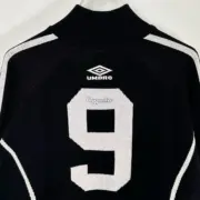 【預售】Sup x Umbro SS25 聯名 徽章印花條紋 拉鍊毛衣夾克外套 三色：圖片 11