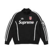 【預售】Sup x Umbro SS25 聯名 徽章印花條紋 拉鍊毛衣夾克外套 三色：圖片 2