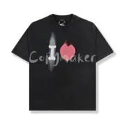 巴黎 BLC 23SS 馬克筆系列 情人節限定 愛心心形 520 短袖 T恤：圖片 8