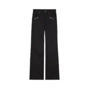 【預售】【過驗】GUC 26SS Horsebit detail 馬蹄扣水洗丹寧牛仔褲長褲工裝褲 直筒微喇 原色黑色