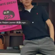 【現貨】Ra1ph Lauren Polo 小馬刺繡 麻花針織老錢風 polo衫短袖T恤 黑色/灰色：圖片 5