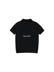 【現貨】Ra1ph Lauren Polo 小馬刺繡 麻花針織老錢風 polo衫短袖T恤 黑色/灰色：圖片 10