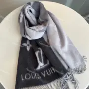 1V REYKJAVIK GRADIENT 雙色漸層老花 經典款 純羊毛 圍巾 披肩 三色：圖片 7