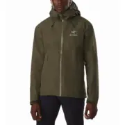 ARC'TERYX Beta Lt 始祖鳥 鳥牌 六代 防風防水衝鋒衣 夾克 軍綠色：圖片 5