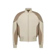 D1OR 23SS Bomber Jacket 拼色拼接 尼龍鋪棉 飛行夾克外套 廓型 MA-1：圖片 2