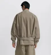 D1OR x STONE ISLAND 24SS 聯名羅盤 桑蠶絲棉服夾克外套 鉑金防水棉：圖片 7