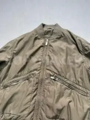 D1OR x STONE ISLAND 24SS 聯名羅盤 桑蠶絲棉服夾克外套 鉑金防水棉：圖片 22