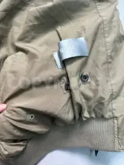 D1OR x STONE ISLAND 24SS 聯名羅盤 桑蠶絲棉服夾克外套 鉑金防水棉：圖片 30