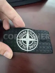 D1OR x STONE ISLAND 24SS 聯名羅盤 桑蠶絲棉服夾克外套 鉑金防水棉：圖片 37