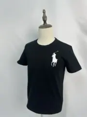 【現貨】【福利回饋免運】Ra1ph Lauren Polo 大馬刺繡 簡約素色 短袖T恤 黑色 合身版型：圖片 6