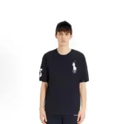 【現貨】【福利回饋免運】Ra1ph Lauren Polo 大馬刺繡 簡約素色 短袖T恤 黑色 合身版型：圖片 3