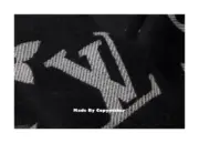 1V 滿版logo 雙面 經典款 純羊毛 圍巾 披肩 三色：圖片 16