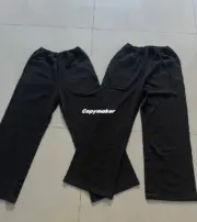 【現貨】Acne Studios 24FW 簡約素色小logo 經典直筒 棉褲休閒褲長褲：圖片 7