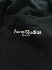 【現貨】Acne Studios 24FW 簡約素色小logo 經典直筒 棉褲休閒褲長褲：圖片 8