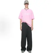 【現貨】Acne Studios 24FW 簡約素色小logo 經典直筒 棉褲休閒褲長褲：圖片 3