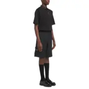 【現貨】PRA 24SS Re-Nylon Shorts 再生尼龍 口袋 三角標 百慕大短褲休閒褲工裝褲尼龍短褲：圖片 3