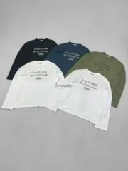 【預售】【雙11新品】Acne Studios 25FW 1996 水洗做舊經典logo 圓領純棉短袖T恤 五色：圖片 3