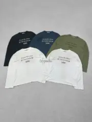 【預售】【雙11新品】Acne Studios 25FW 1996 水洗做舊經典logo 圓領純棉短袖T恤 五色：圖片 4